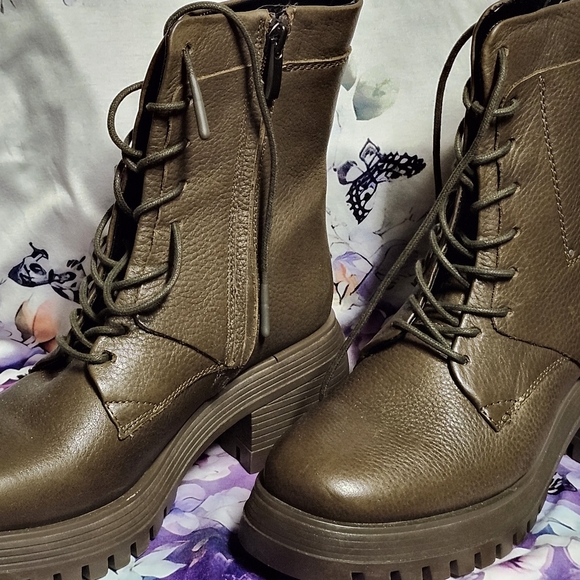 Franco Sarto Shoes - Franco Sarto Brown Leather Boots